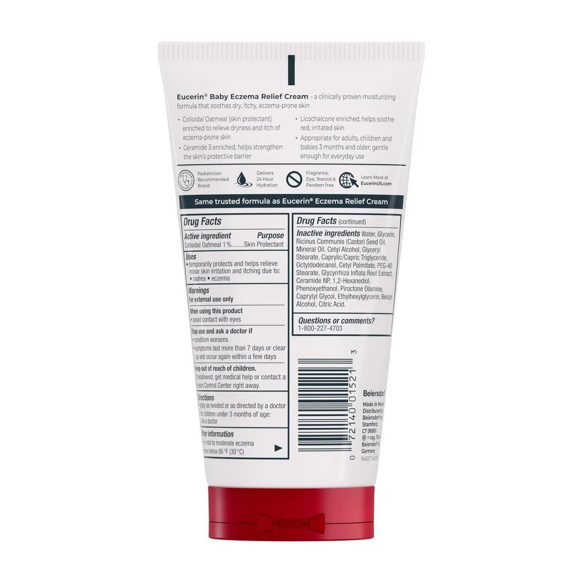 Eucerin Baby Eczema Body Crème - 5oz